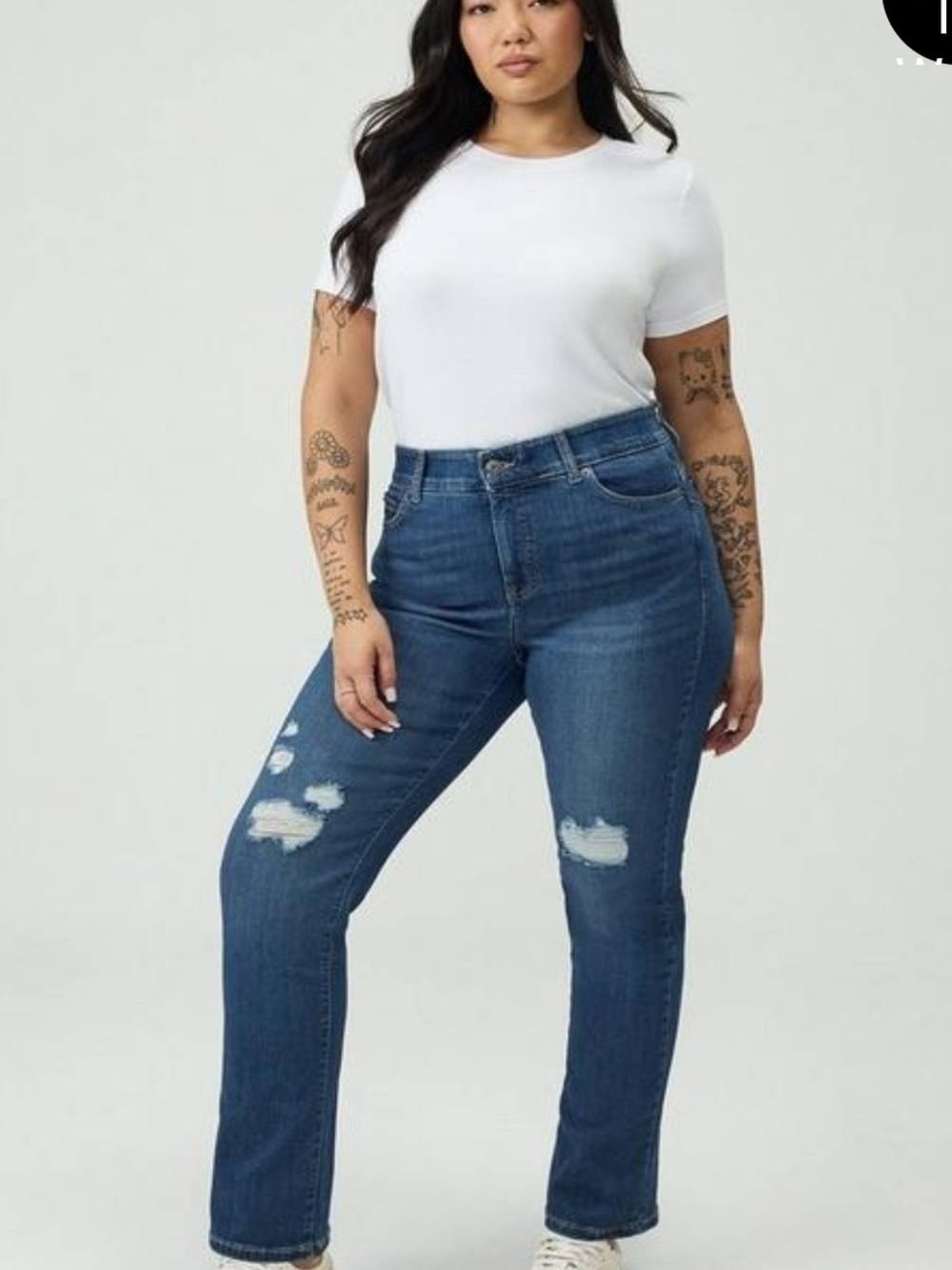 Bombshell High-Rise Straight Jean - Picture 5 of 6